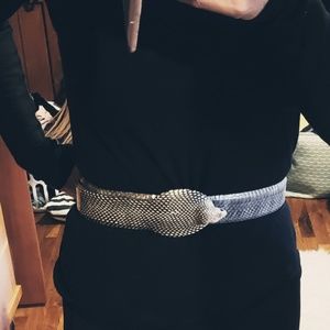 Snake head size 34 belt for waist